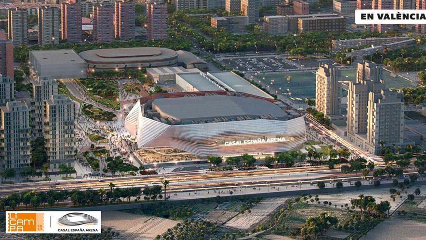 Así será al detalle el Casal España Arena que construye Juan Roig