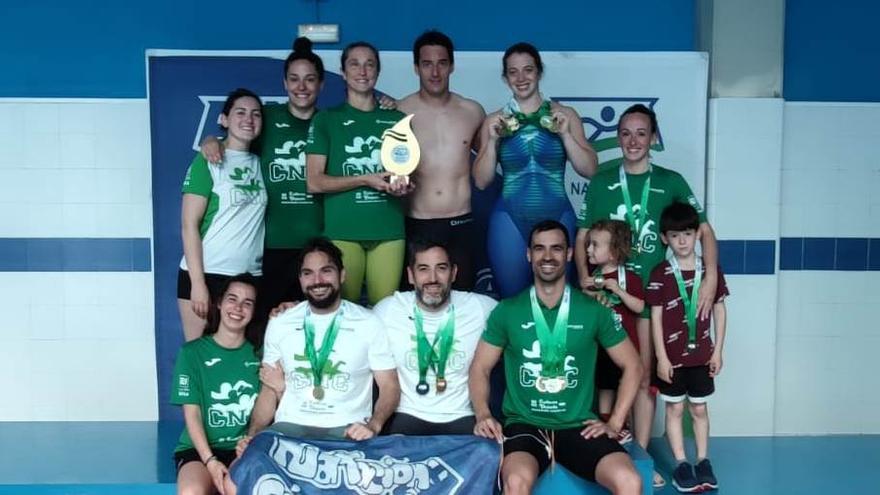 El Natación Córdoba, campeón de Andalucía en la categoría máster