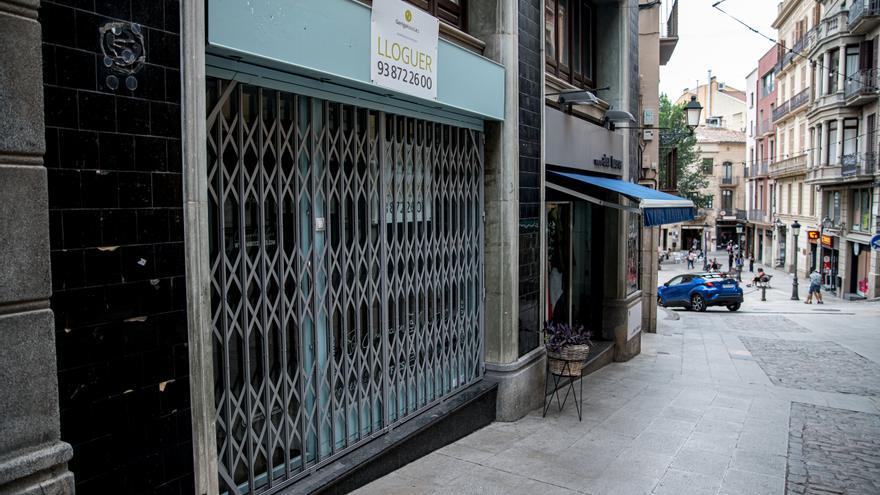 El sector de la plaça Major de Manresa té el 42% de baixos comercials tancats