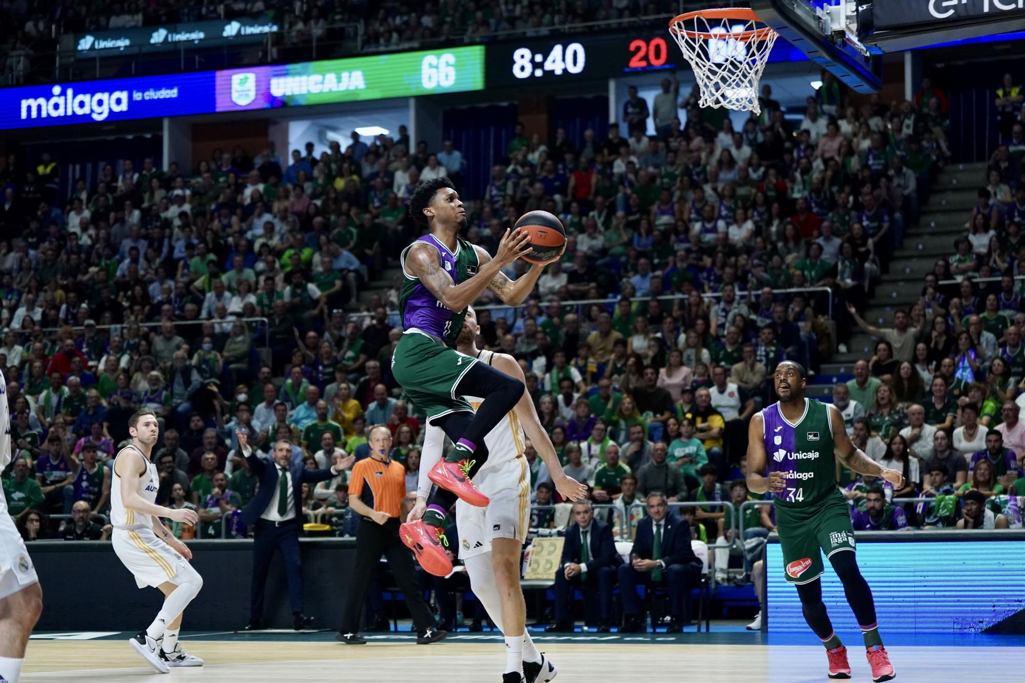 Unicaja - Real Madrid en la jornada 25 de la Liga Endesa.