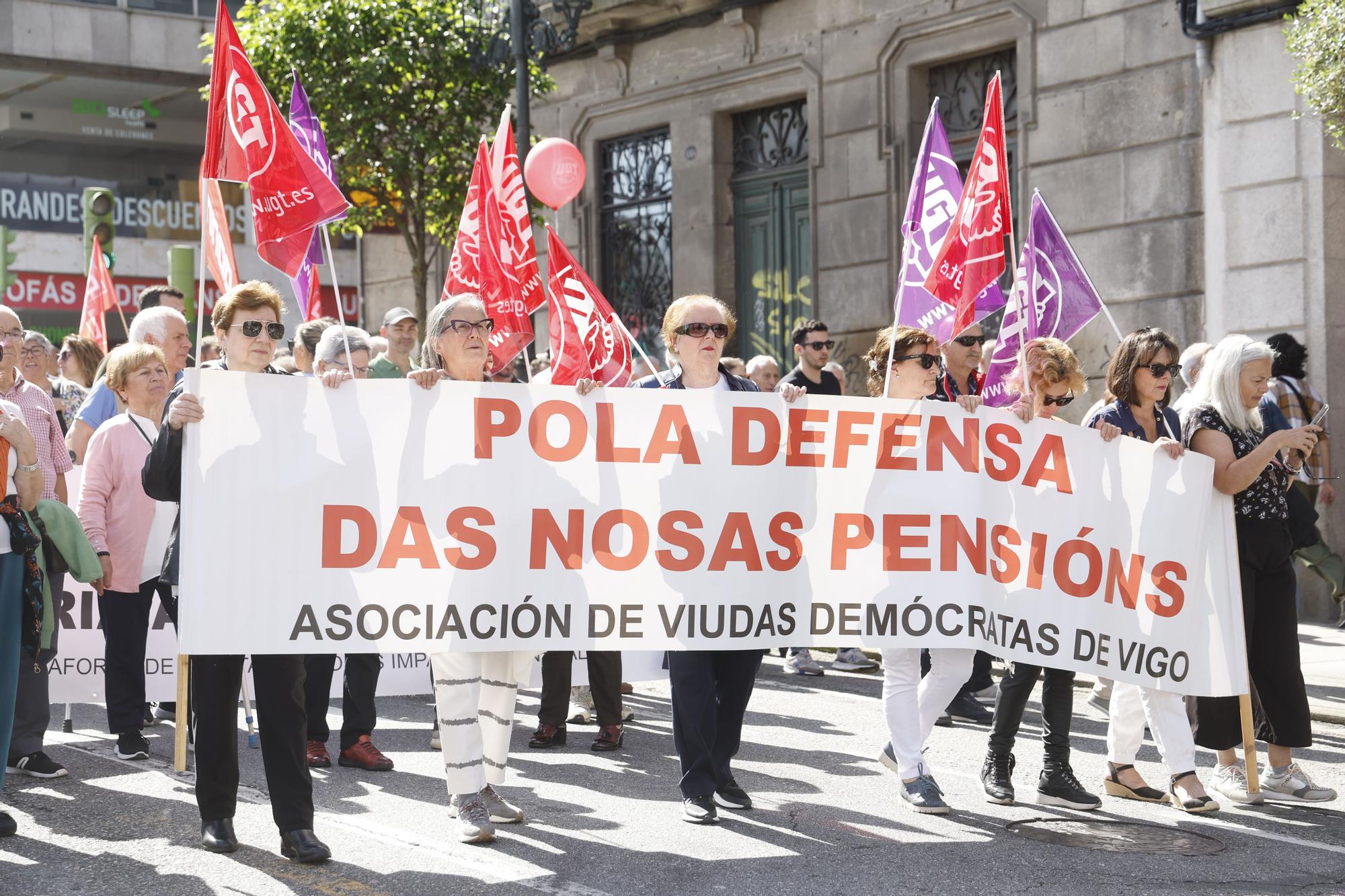 Primero de Mayo: las manifestaciones del Día del Trabajo toman Vigo