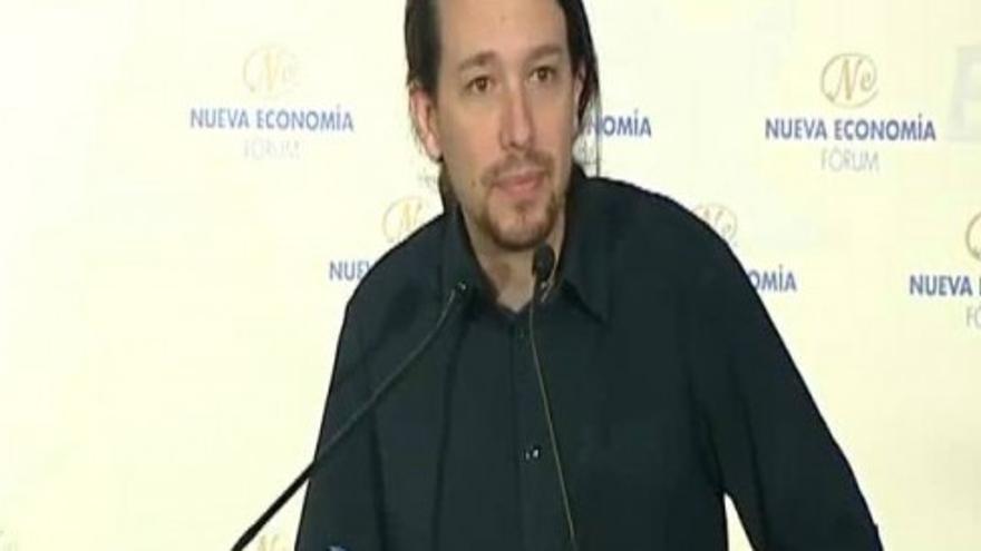 Pablo Iglesias: “En las cafeterías hay gente decente, en la tesorería del PP no tanto”