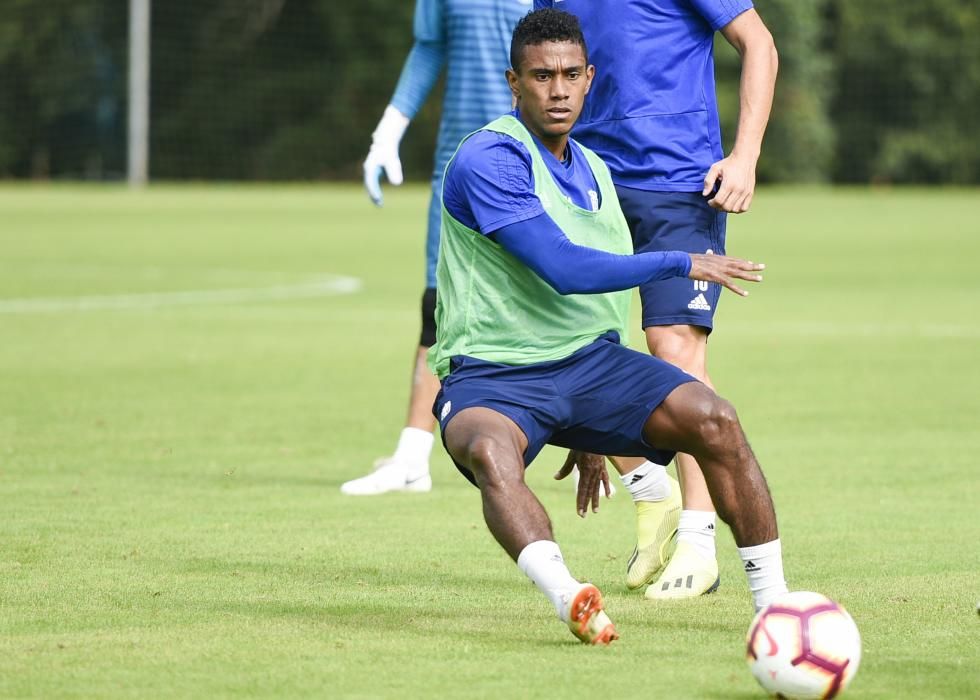 Entrenamiento del Oviedo