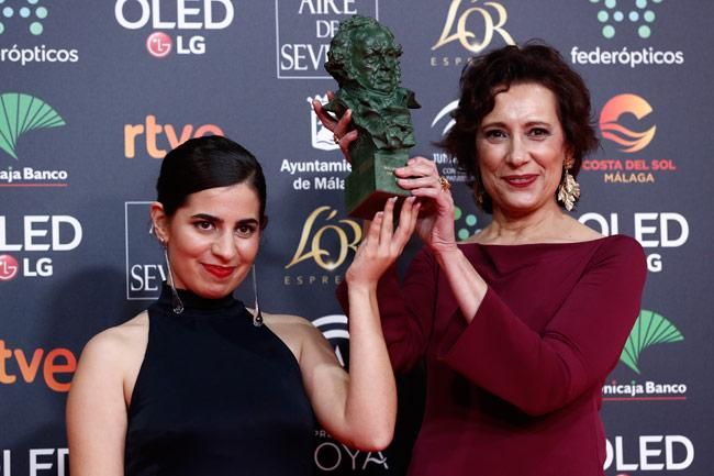 La cineasta Irene Moray en los Goya