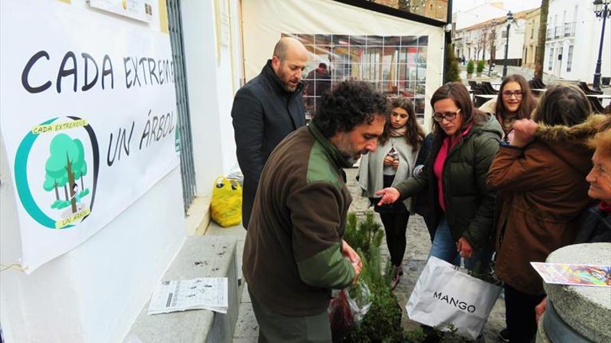 Cúriga regala 500 árboles para plantarlos en familia