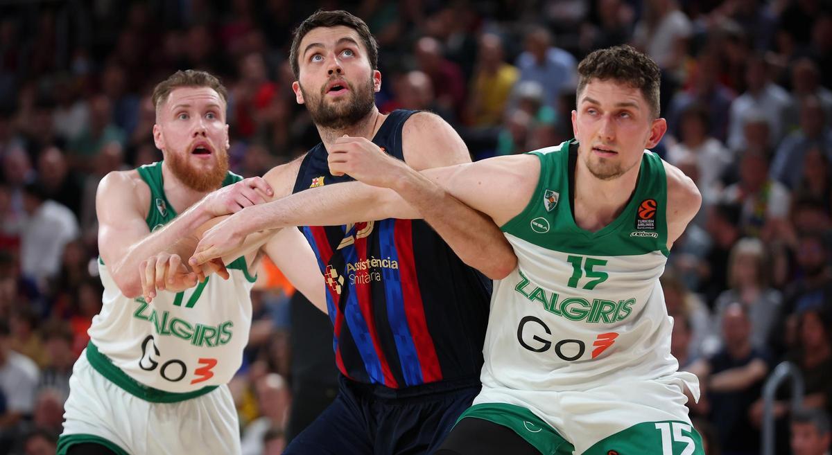 Mike Tobey ha dejado un buen recuerdo en el club a pesar de no continuar en la entidad blaugrana