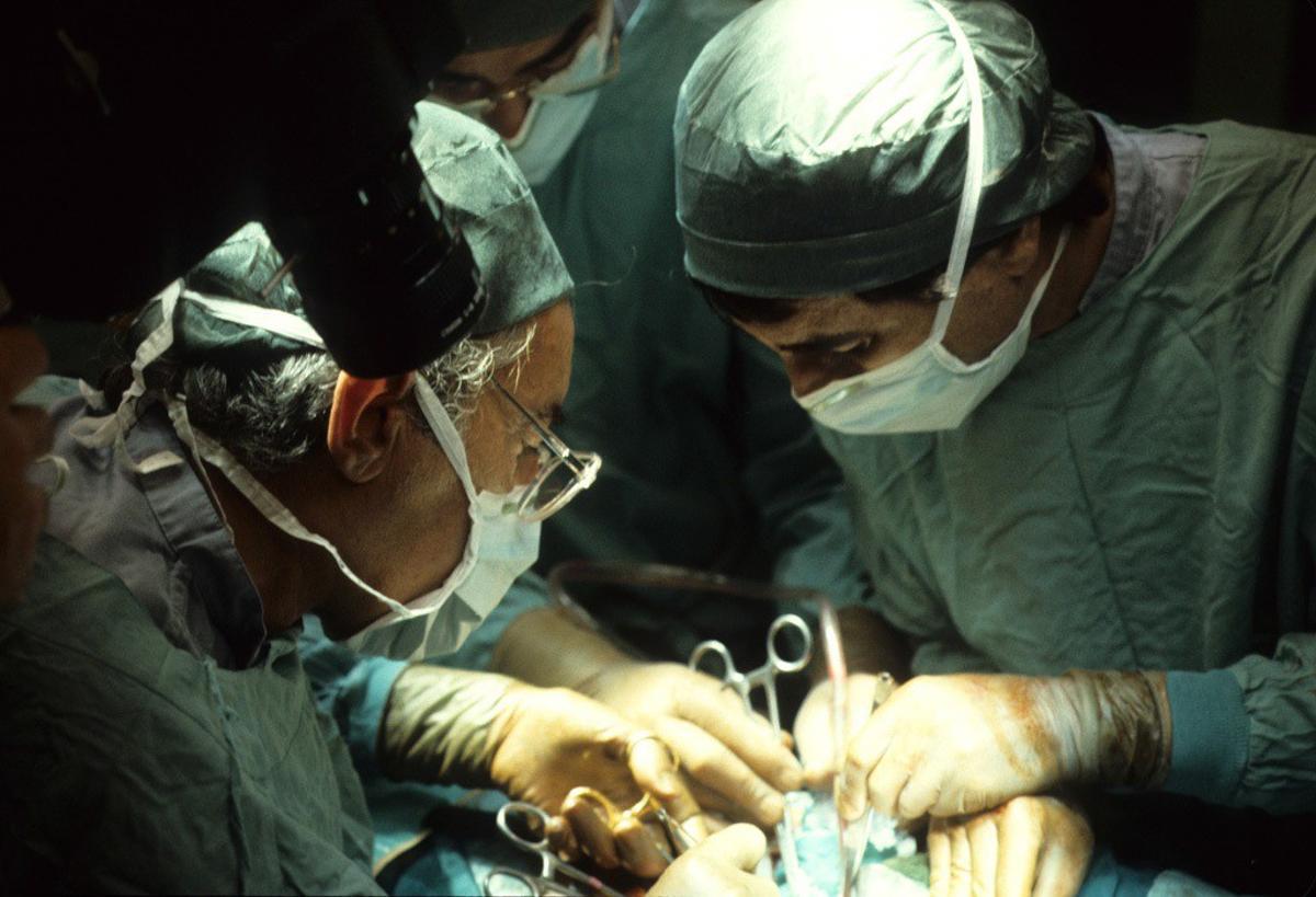 Imagen de un trasplante de páncreas en el Hospital Clínic