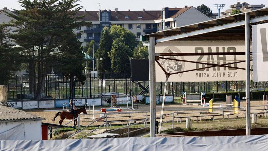 El Chas sopesa ampliar sus instalaciones hípicas de Gijón a costa de los espacios que tiene para otros deportes