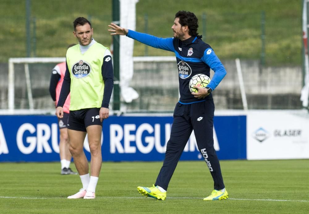 Nueva sesión de entrenamiento en Abegondo