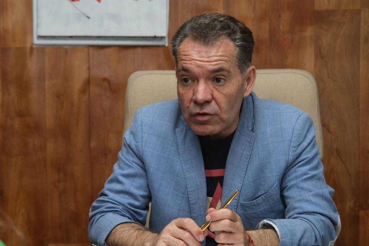 Pedro Rodríguez, hijo de la mujer fallecida presuntamente a manos de su marido, en una foto de archivo.