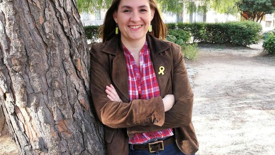 La candidata d&#039;ERC, Agnès Lladó