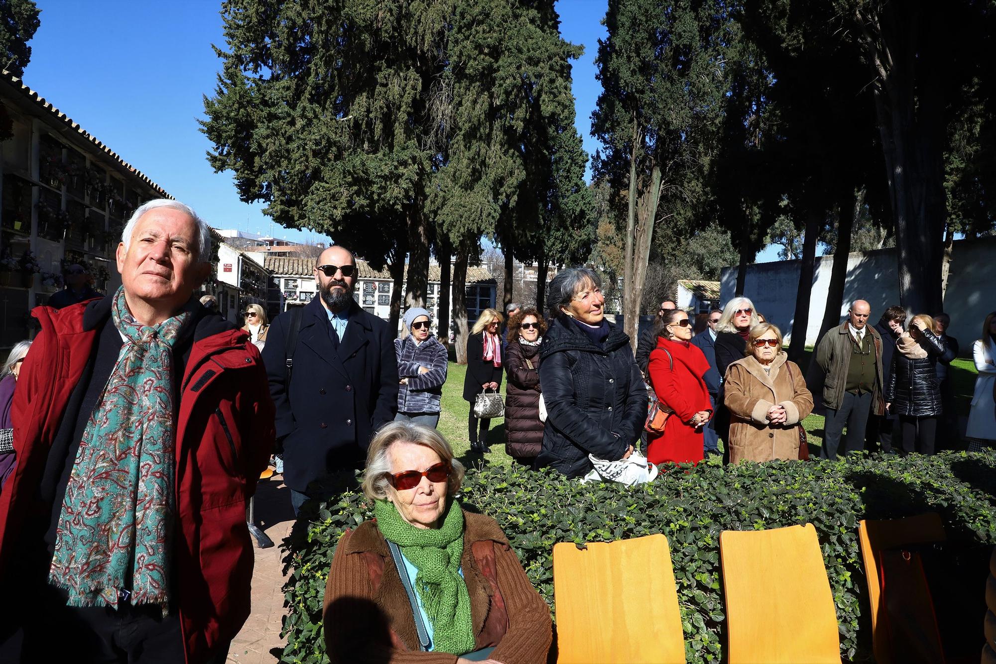 Ginés Liebana reposa ya en el cementerio de San Rafael