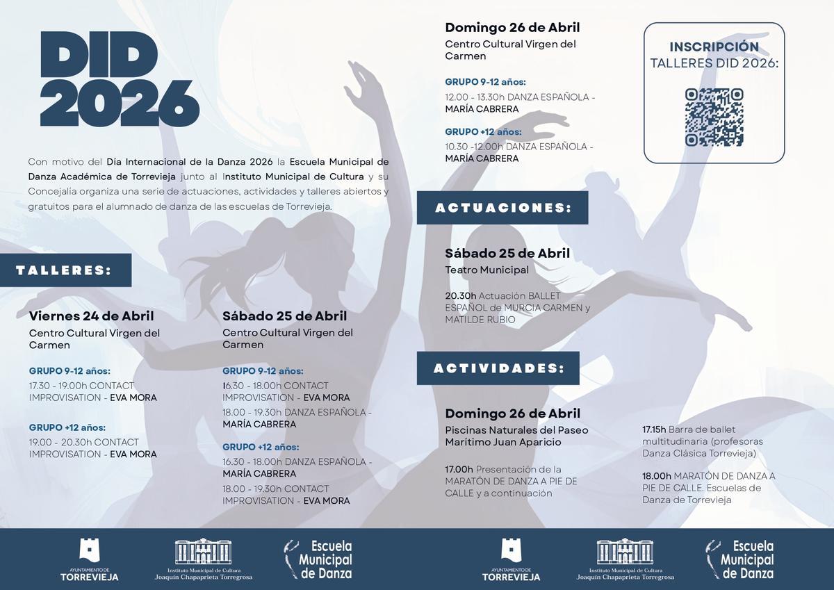 Programación del Dia Internacional de la Danza en Torrevieja