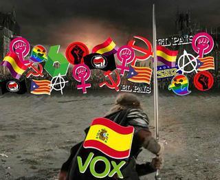 La campaña de Vox que mostraba batalla contra logos LGTBI, ante la fiscalía