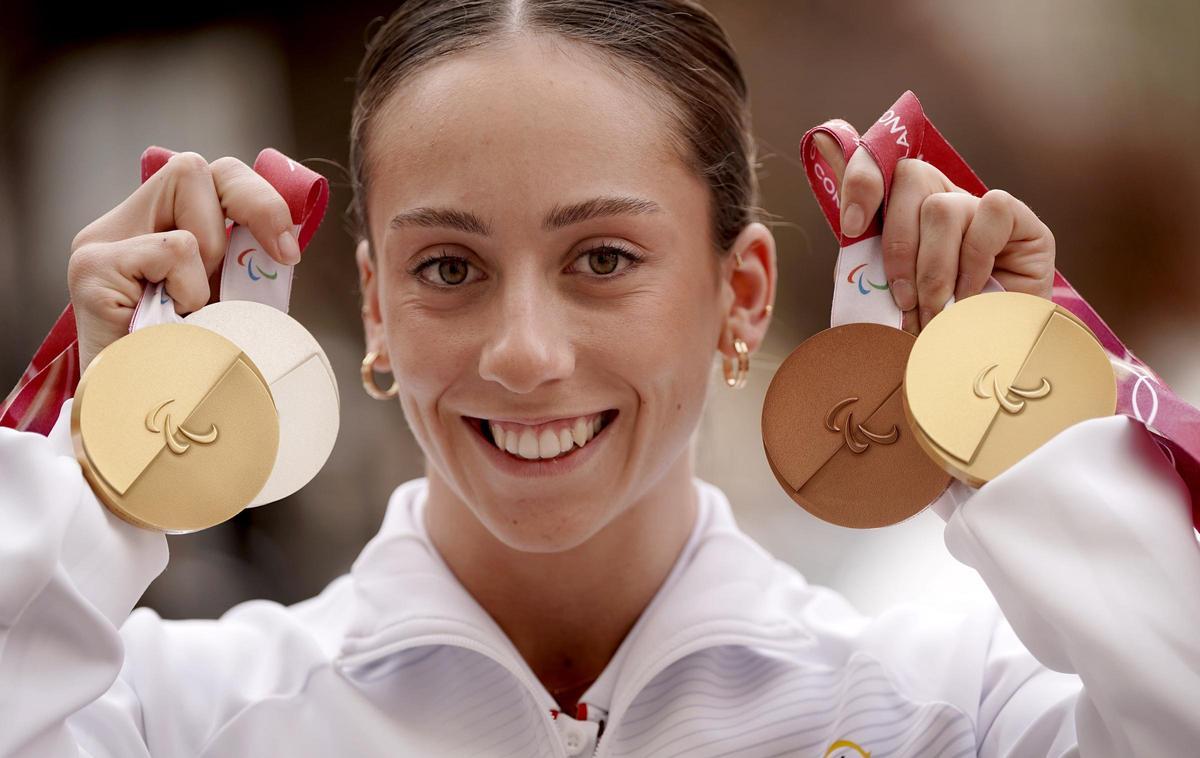 Audrey Pascual, durante la entrevista en la sede de Prensa Ibérica en Madrid.