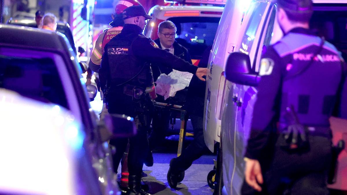 SAGRADA FAMILIA | Una persona muere en A Coruña en un incendio en un edificio