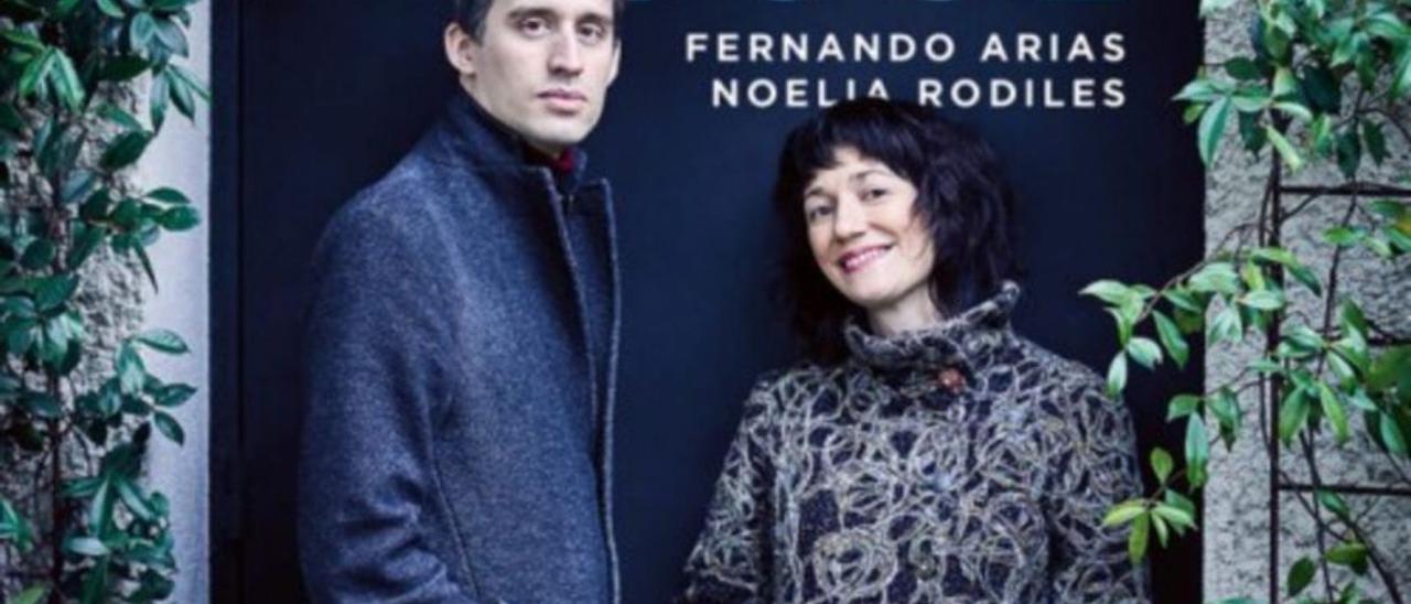 Portada del disco de Noelia Rodiles y Fernando Arias.