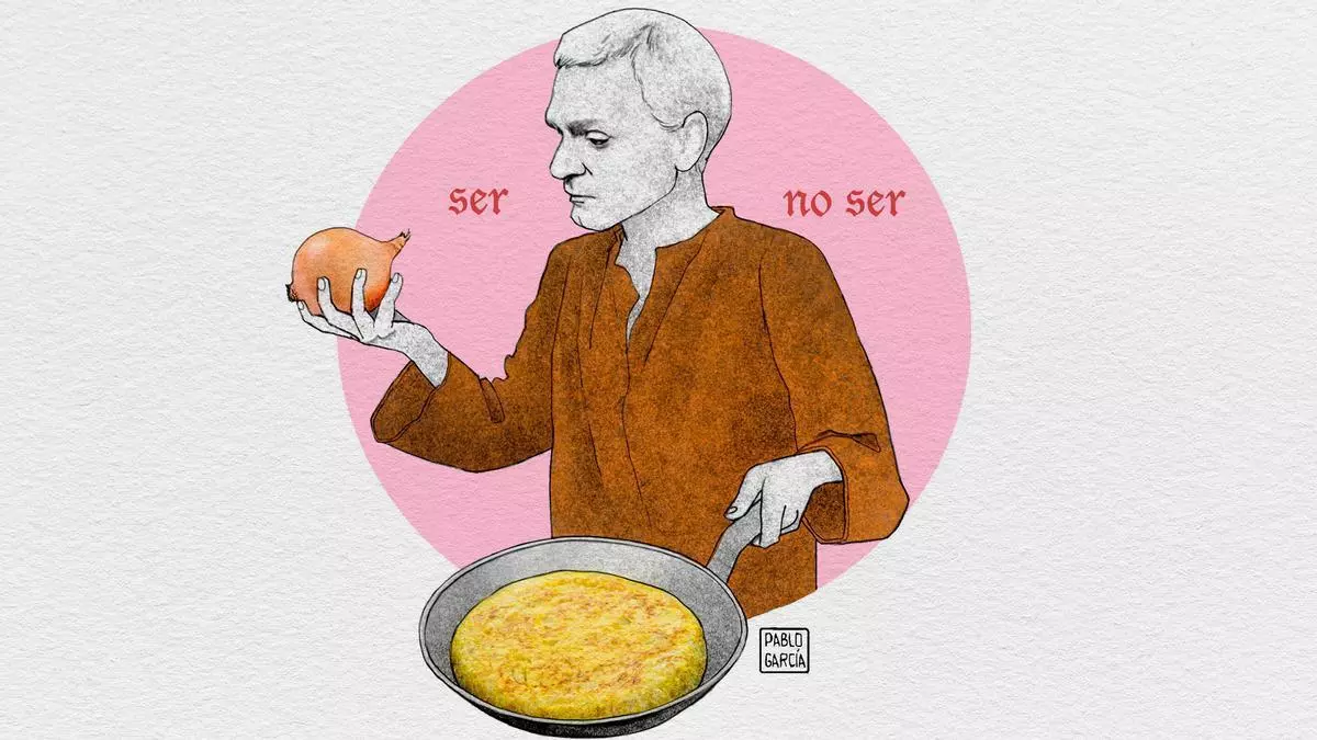 La tortilla de patata ¿con o sin cebolla?