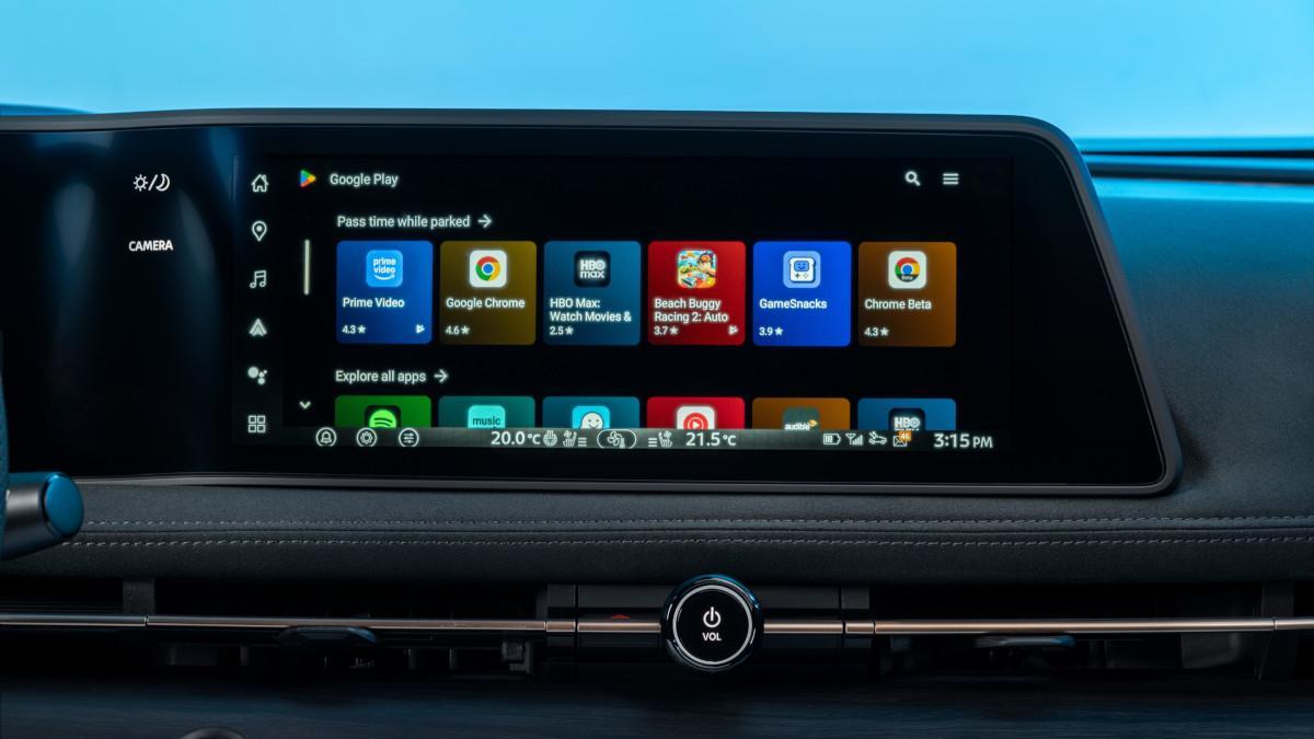 Pantalla central del Nissan Ariya 2026