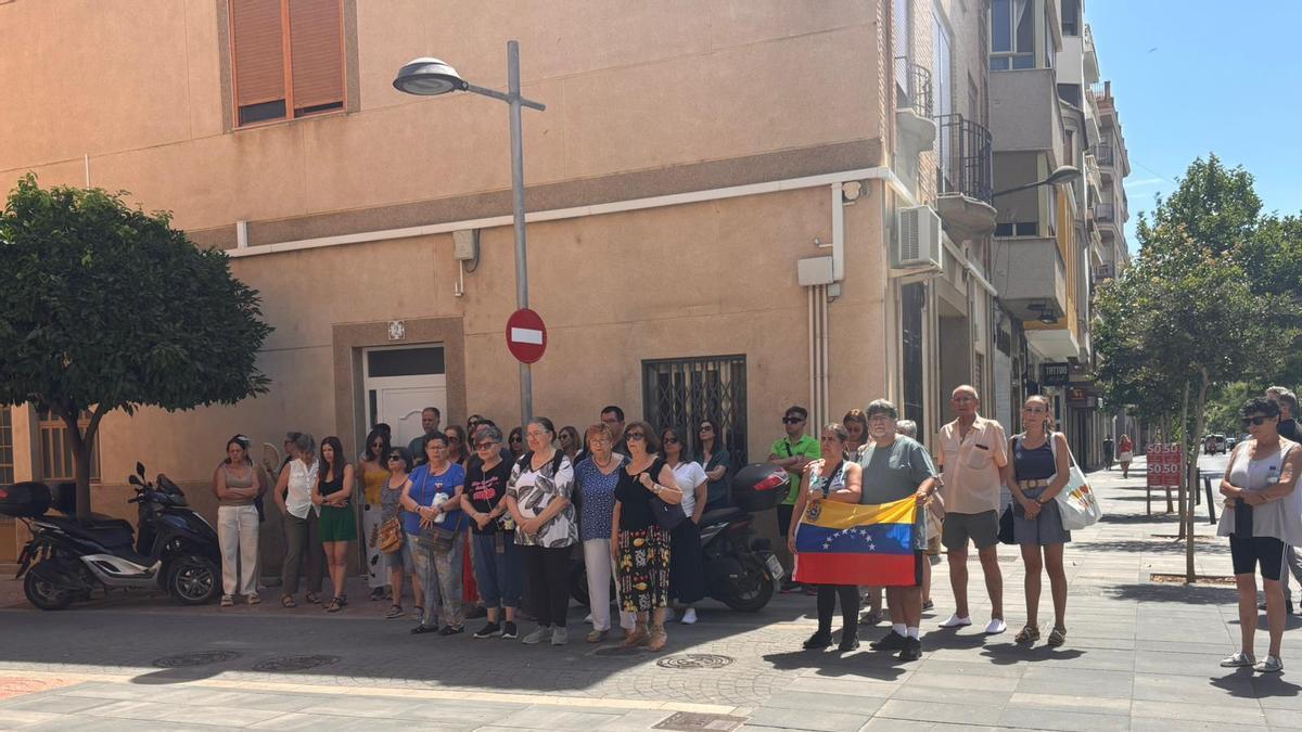 Minuto de silencio en Albal.