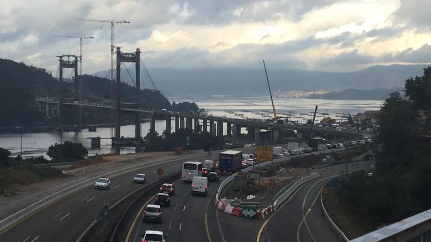 Imagen del puente colapsado tras el siniestro. //A.O.