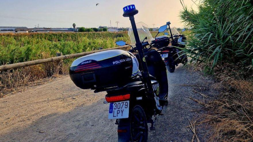 Motos de la Policía Local de Alboraia