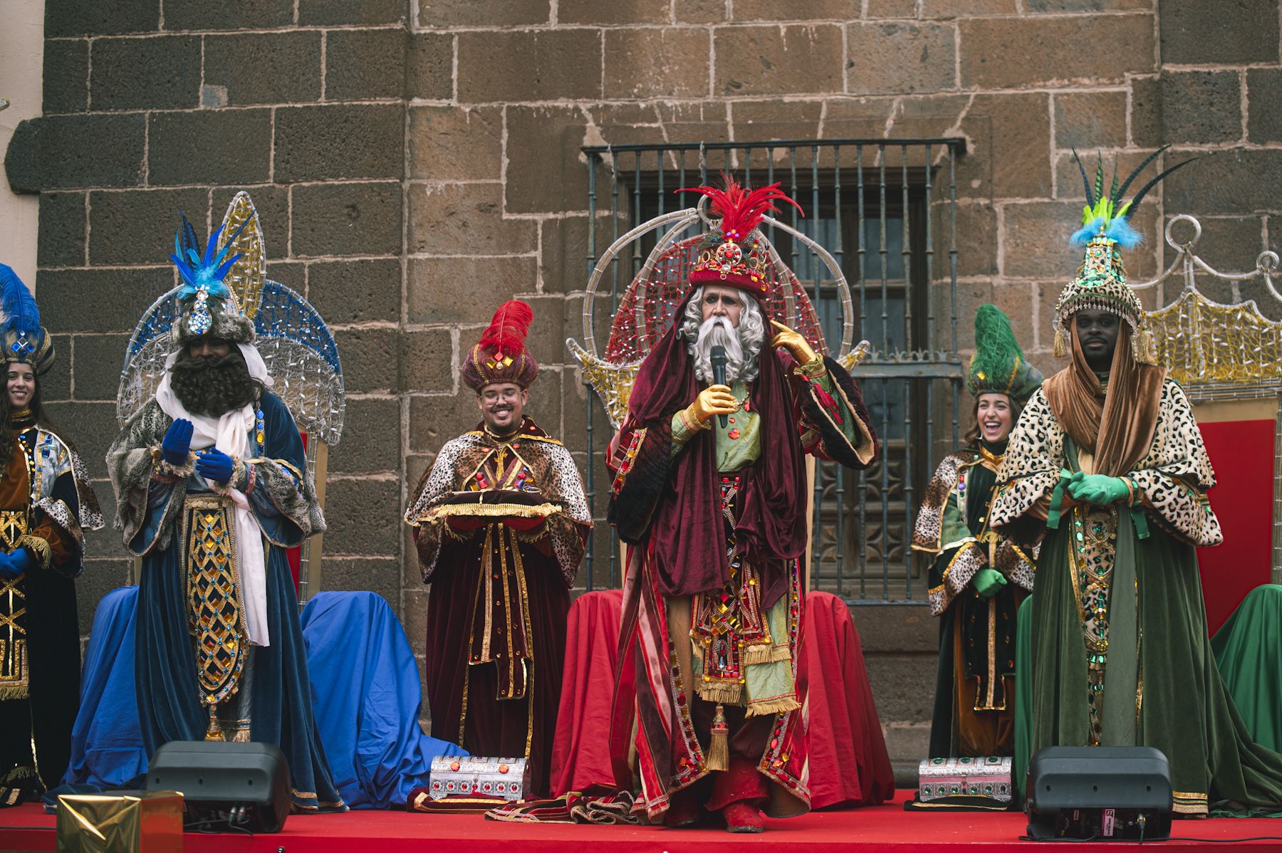 Los Reyes Magos llegan a San Cristóbal de La Laguna