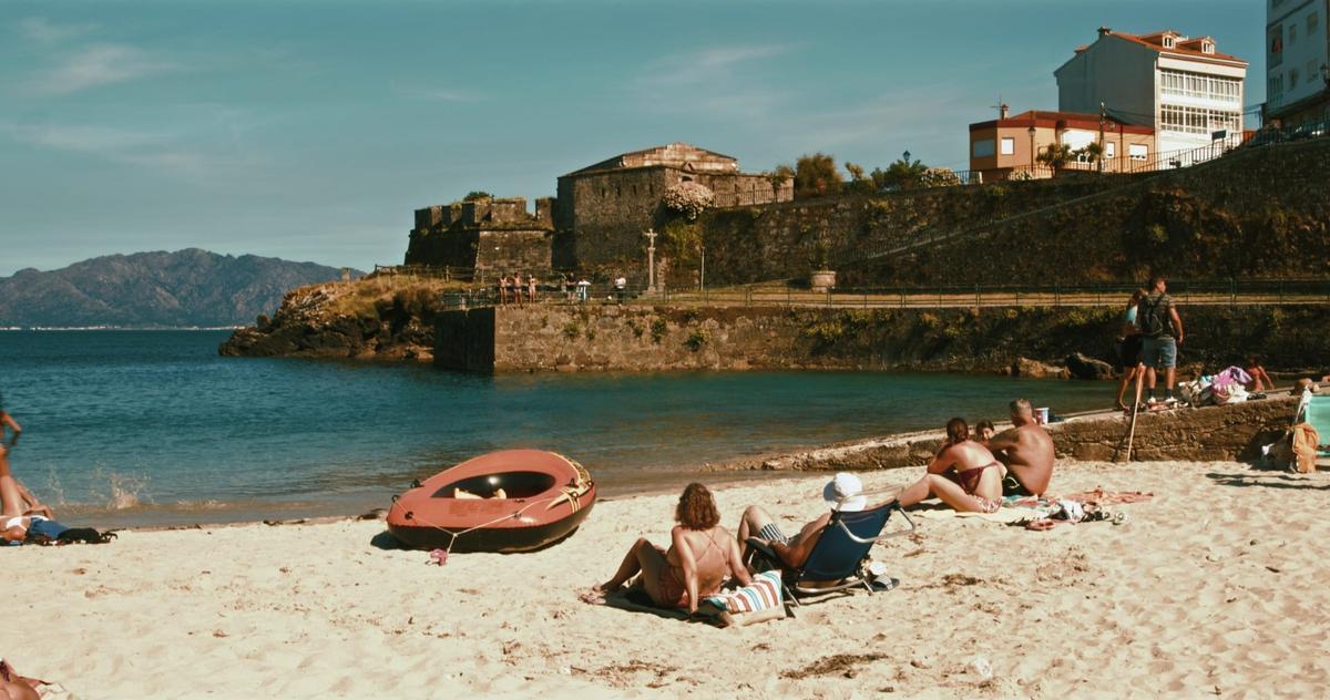 Imaxe da curtometraxe tomada en Fisterra.