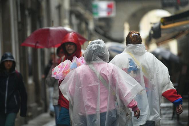 A Coruña registró más lluvia este miércoles que en los dos últimos meses