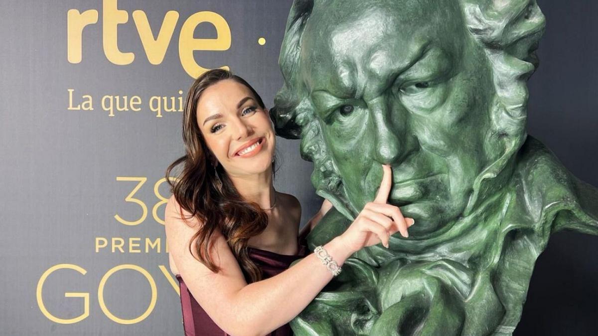 Inés Hernand en los Premios Goya 2024