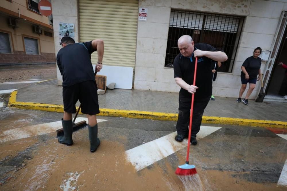 El temporal ha inundado calles, sótanos y garajes.