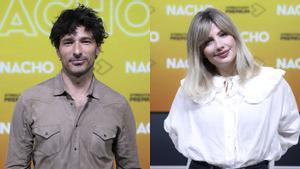 Andrés Velencoso y Miriam Giovanelli, actores de la serie ’Nacho’.