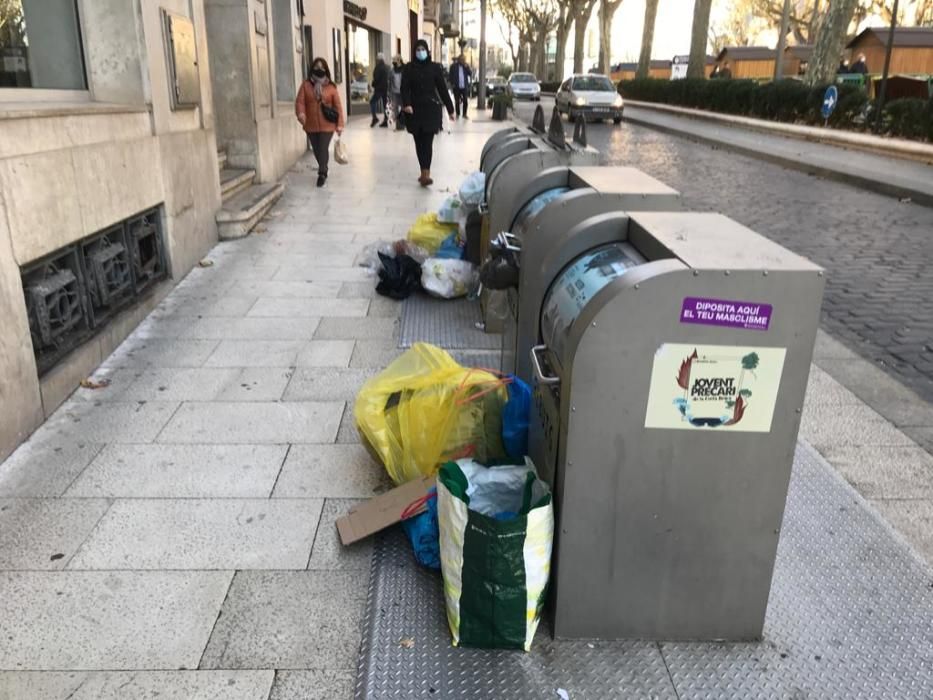 Vaga d'escombraries a Figueres