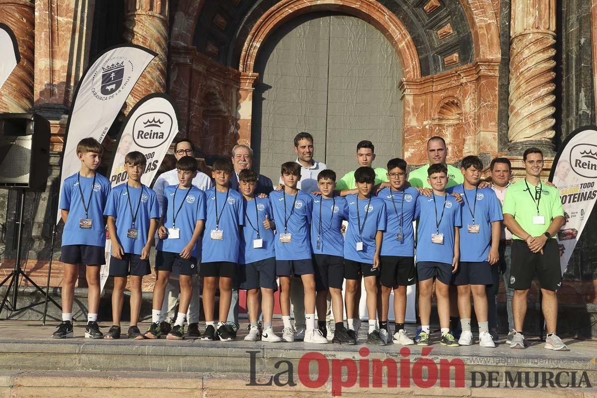 Recepción de la Tomir Cup en Caravaca