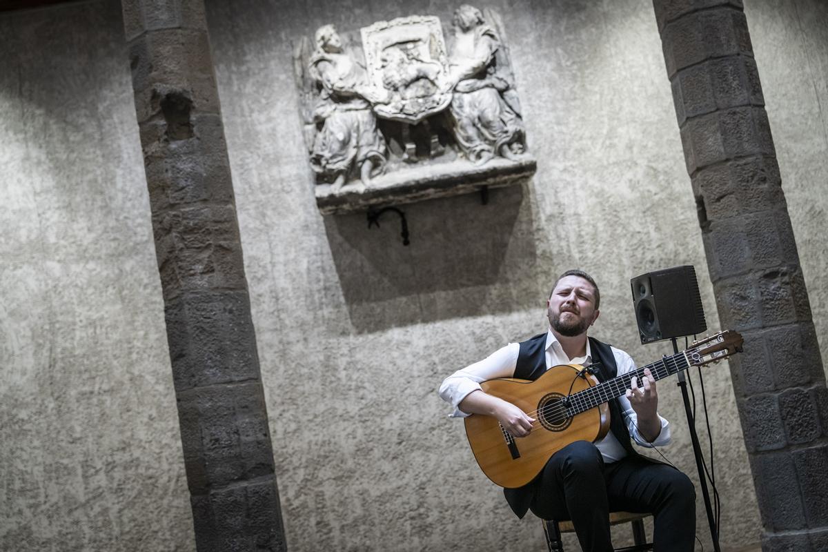 Alejandro Hurtado en el Flamenco on Fire