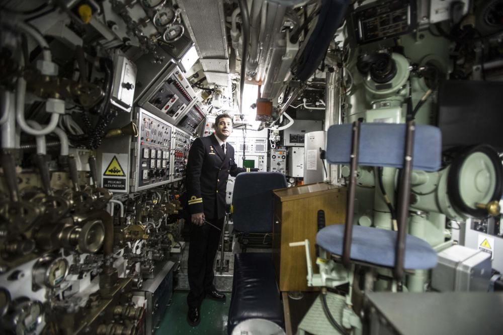 Jornada de puertas abiertas del submarino Tramontana