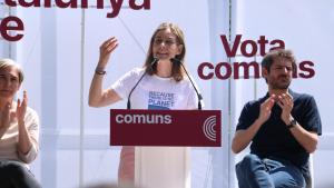 La candidata de Comuns Sumar a la presidencia de la Generalitat, Jéssica Albiach