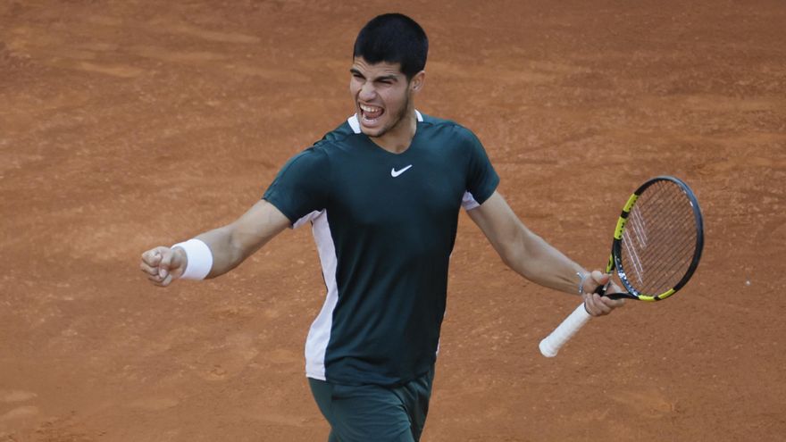 Final del Mutua Madrid Open: Carlos Alcaraz - Alexander Zverev, en imágenes