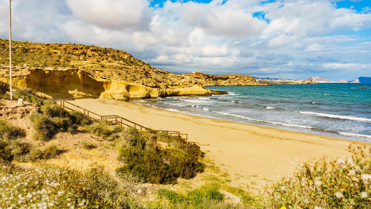 Playa de La Carolina en Águilas, Murcia