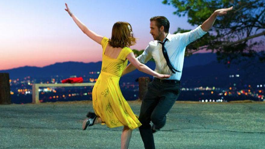 Ryan Gosling y Emma Stone en &#039;La La Land&#039;, de Damien Chazelle.