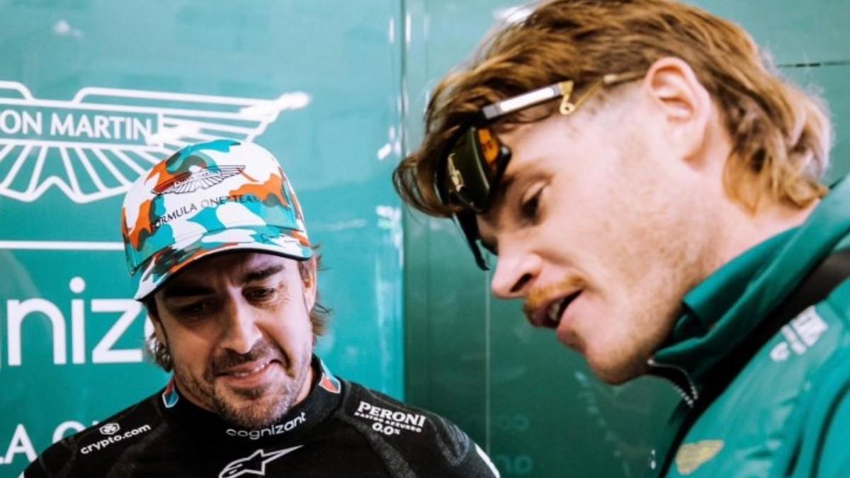 EL CM de Aston Martin, con Alonso