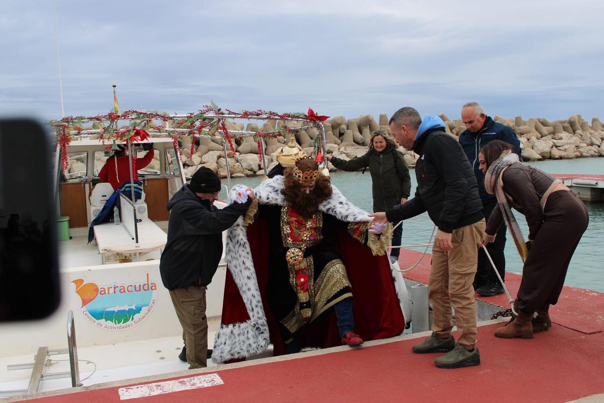 Llegada de los Reyes Magos a Alcossebre