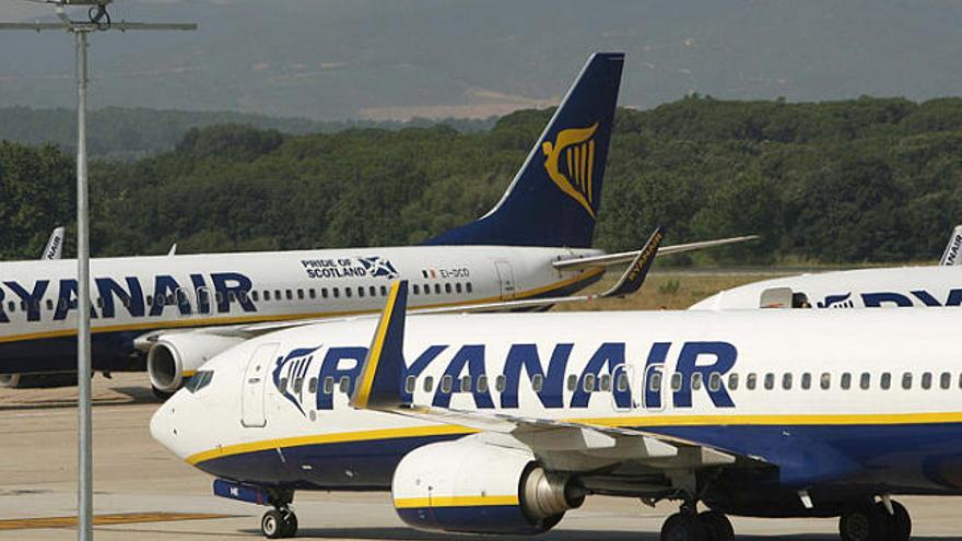 Ryanair continua fent que l&#039;aeroport de Girona vagi augmentant el seu trànsit de passatgers.