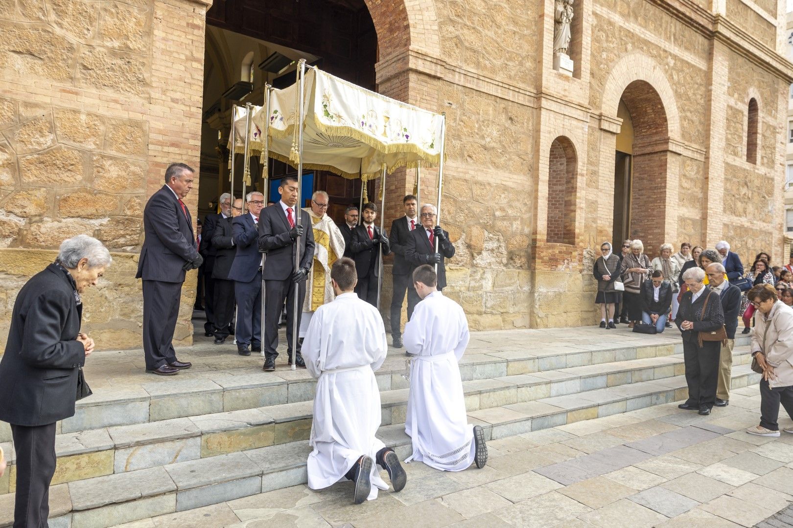 Procesión "del Comulgar" de San Vicente Ferrer en Torrevieja