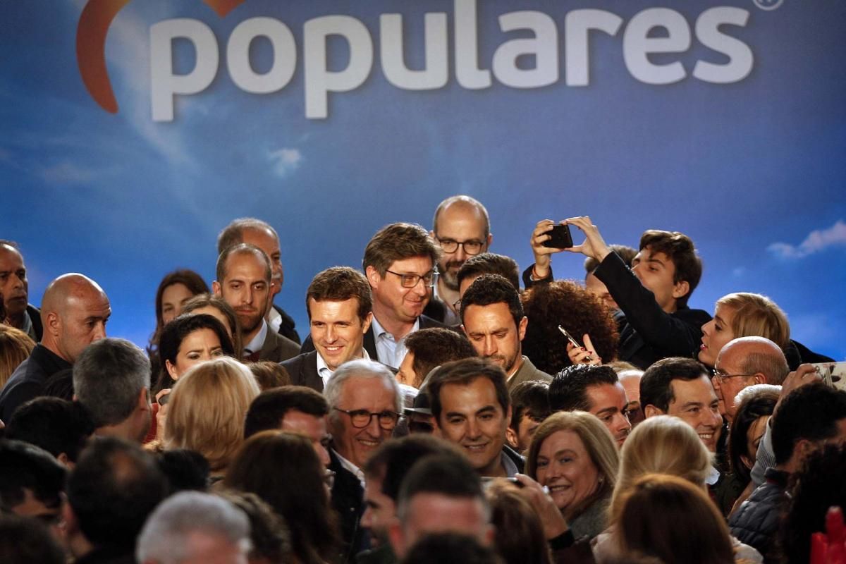 Acto de campaña de Pablo Casado en Córdoba