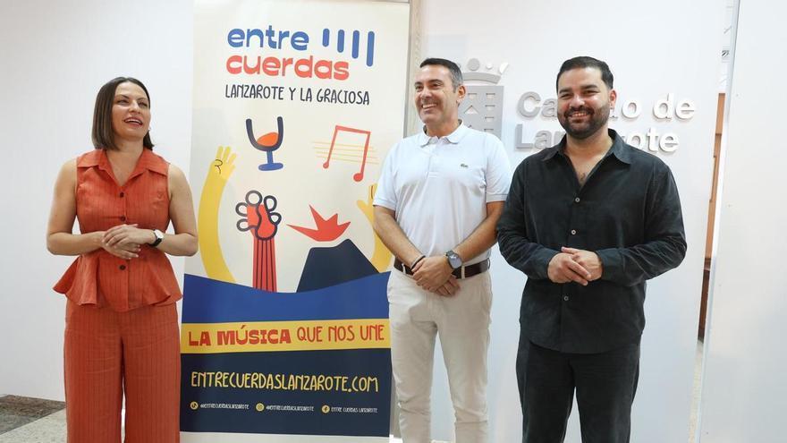 'Entre Cuerdas' lleva la música canaria a los teleclubs de Lanzarote y La Graciosa