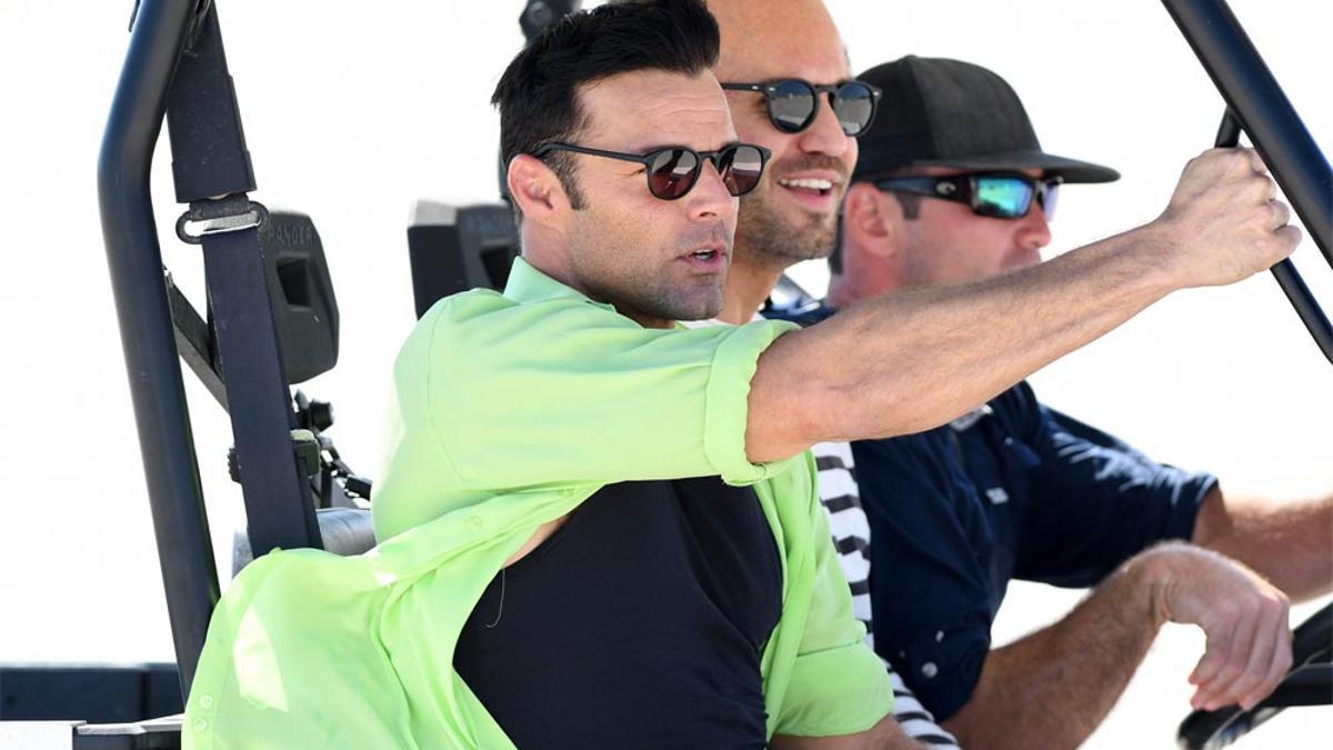Ricky Martin hecho un cuadro