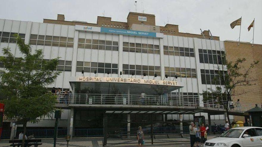 Fachada del hospital Miguel Servet de Zaragoza