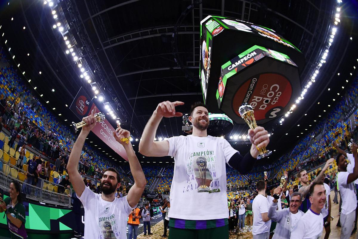 Final de la Copa del Rey de baloncesto: Unicaja - Real Madrid, en imágenes