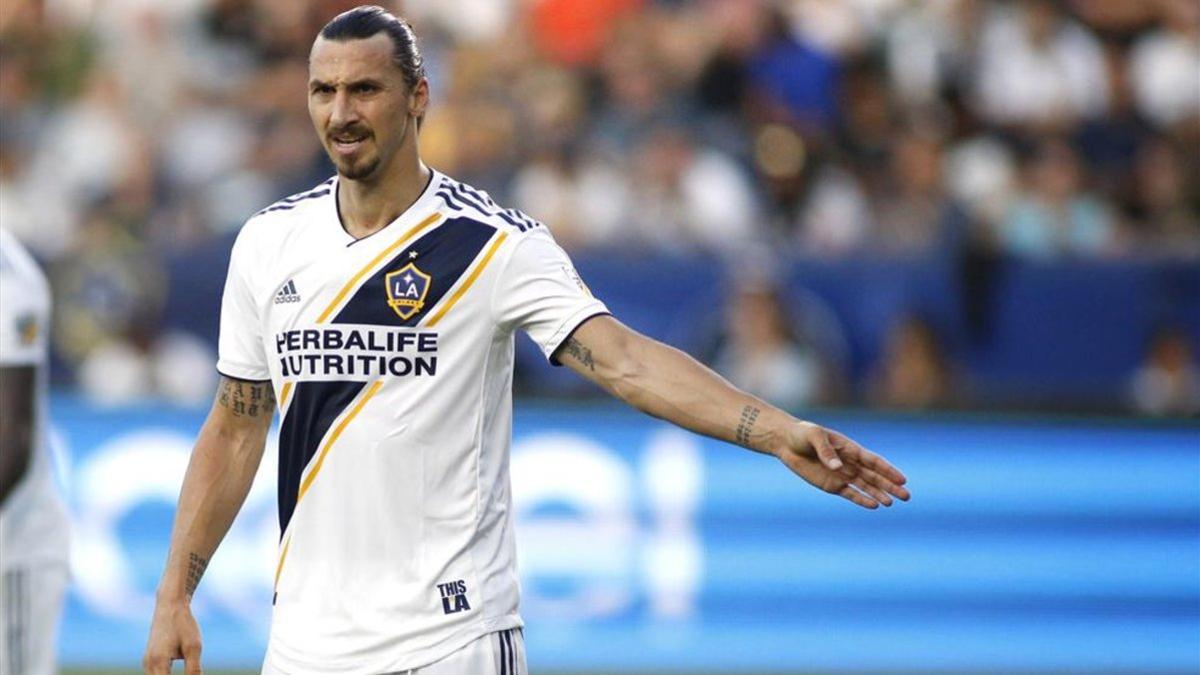 Ibrahimovic con Los Angeles Galaxy